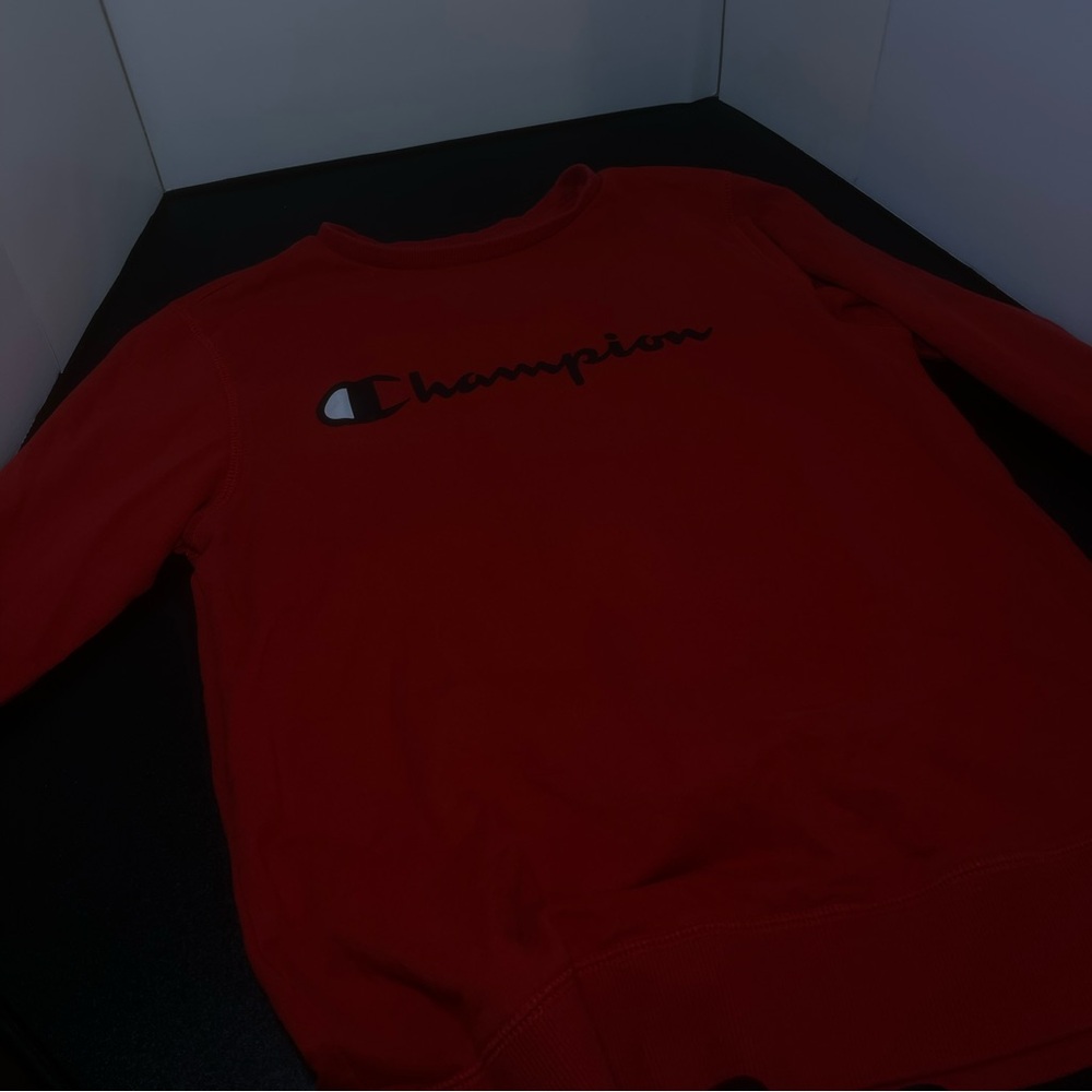 Champion Red Kids Sweatshirt